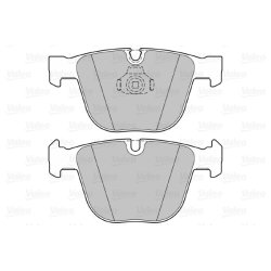 Jeu de plaquettes de frein VALEO 301820 pour ALPINA, BENTLEY, BMW, ROLLS-ROYCE