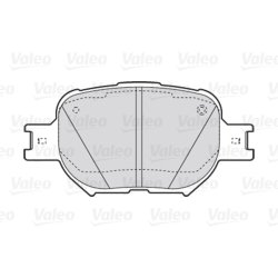 Jeu de plaquettes de frein VALEO 301827 pour TOYOTA OE 04465-13030