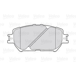 Jeu de plaquettes de frein VALEO 301862 pour LEXUS, TOYOTA OE 04465-30340