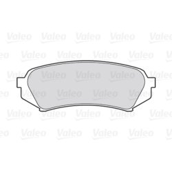 Jeu de plaquettes de frein VALEO 301865 pour LEXUS, TOYOTA LX, LAND OE 04466-60030