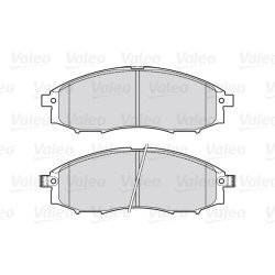 Jeu de plaquettes de frein VALEO 301889 pour NISSAN OE 41060-7Z025