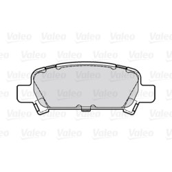 Jeu de plaquettes de frein VALEO 301895 pour SUBARU OE 26296-FC001