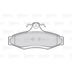 Jeu de plaquettes de frein VALEO 301902 pour CHEVROLET, DAEWOO, GM KOREA et plus encore...