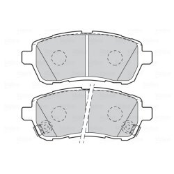 Jeu de plaquettes de frein VALEO 301999 pour DAIHATSU, MAZDA, SUBARU, SUZUKI