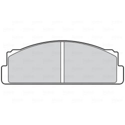 Jeu de plaquettes de frein VALEO 302006 pour AUTOBIANCHI, FIAT, FSO, LANCIA et plus.