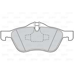 Jeu de plaquettes de frein VALEO 302019 pour MINI MINI OE 1503076