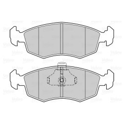 Jeu de plaquettes de frein VALEO 302023 pour FIAT DOBLO, PALIO OE 71738152