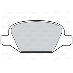 Jeu de plaquettes de frein VALEO 302024 pour ABARTH, FIAT, LADA, LANCIA OE 71752988