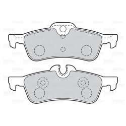 Jeu de plaquettes de frein VALEO 302040 pour MINI MINI OE 1503077