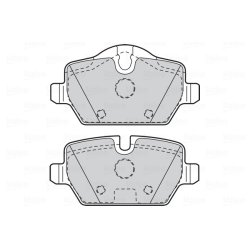 Plaquettes de frein VALEO 302051 pour BMW, MINI 1, 3, MINI OE 2288889