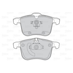 Jeu de plaquettes de frein VALEO 302064 pour CADILLAC, HOLDEN, VAUXHALL, SAAB