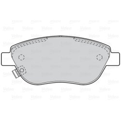 Jeu de plaquettes de frein VALEO 302069 pour VAUXHALL OE 1605354