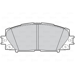 Jeu de plaquettes de frein VALEO 302076 pour LEXUS, TOYOTA OE 04465-47060