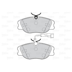 Jeu de plaquettes de frein VALEO 302091 pour ALFA ROMEO, FIAT, LANCIA OE 71748391