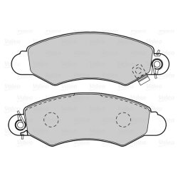 Jeu de plaquettes de frein VALEO 302095 pour HOLDEN, SUBARU, SUZUKI OE 55200-80E10
