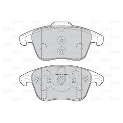 Jeu de plaquettes de frein VALEO 302099 pour CITROEN, DS, PEUGEOT OE 1647862580
