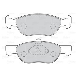 Jeu de plaquettes de frein VALEO 302104 pour FIAT PUNTO OE 71752986