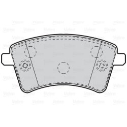 Jeu de plaquettes de frein VALEO 302108 pour MERCEDES, RENAULT, référence d'origine 4154210310