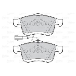 Jeu de plaquettes de frein VALEO 302109 pour CHRYSLER, FIAT, LANCIA, VAUXHALL