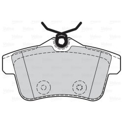 Brake Pad Set VALEO 302126 OE Ref 8200517155