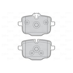 Jeu de plaquettes de frein VALEO 302137 pour BMW OE 2284389