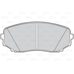 Plaquettes de frein VALEO 302149 pour FORD, MAZDA OE 7T43-2001-AA