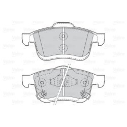 Plaquettes de frein VALEO 302163 pour FIAT 500L OE 68211488AA