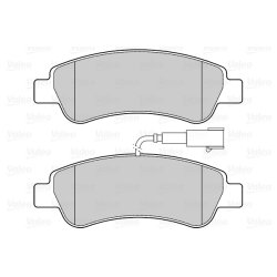 Jeu de plaquettes de frein VALEO 302223 pour CITROËN, FIAT, VAUXHALL, PEUGEOT