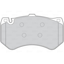 Jeu de plaquettes de frein VALEO 302227 pour MERCEDES OE 0004208905