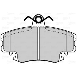 Plaquettes de frein VALEO 302259 pour DACIA, LADA, RENAULT, référence d'origine 410602192R