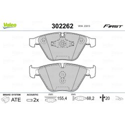 Brake Pad Set VALEO 302262 OE Ref 2368795