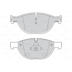 Jeu de plaquettes de frein VALEO 302275 pour BMW Série 5, 6, 7, référence d'origine 2449268