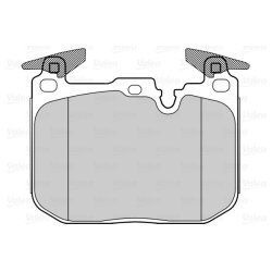 Jeu de plaquettes de frein VALEO 302282 pour BMW OE 2284969