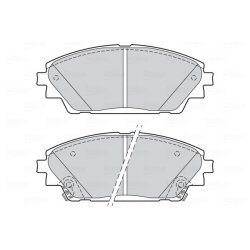 Plaquettes de frein VALEO 302285 pour MAZDA 3, CX-3, CX-30 OE B4Y0-33-28ZA