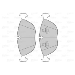 Jeu de plaquettes de frein VALEO 302299 pour ALPINA, AUDI, BENTLEY, BMW et plus encore...