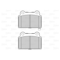Jeu de plaquettes de frein VALEO 302304 pour MITSUBISHI LANCER OE 4605A584
