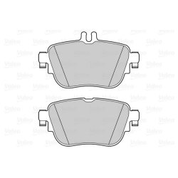 Jeu de plaquettes de frein VALEO 302309 pour MERCEDES CLS, CLASSE E OE 0004209203