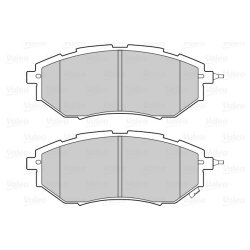 Jeu de plaquettes de frein VALEO 302312 pour SUBARU OE 26296-AG030