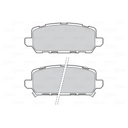 Jeu de plaquettes de frein VALEO 302314 pour HONDA e:Ny1, HR-V OE 43022-T8M-G00