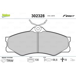 Jeu de plaquettes de frein VALEO 302328 pour VW TRANSPORTER OE 251698151C VALEO
