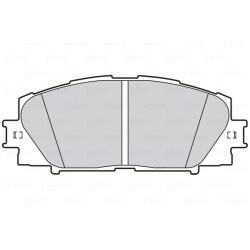 Jeu de plaquettes de frein VALEO 302334 pour LEXUS, TOYOTA OE 04465-0W140