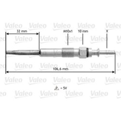 Bougie de préchauffage VALEO 345134 pour ALPINA, BMW OE 12237786869 VALEO