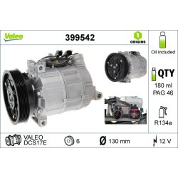 AC Compressor VALEO 399542 OE Ref 36000283