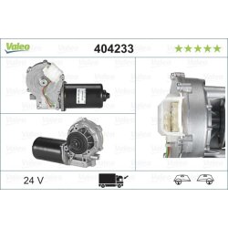 Moteur d'essuie-glace VALEO 404233 pour MERCEDES ACTROS OE 0058202142 VALEO