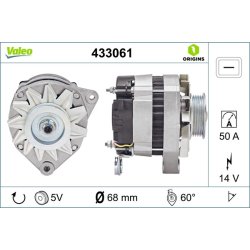 Alternateur VALEO 433061 pour RENAULT, RAPID, SUPER OE 7700734240 VALEO