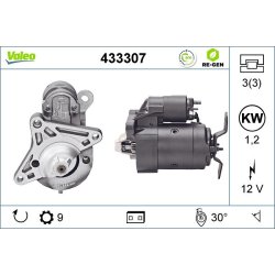 Démarreur VALEO 433307 VALEO