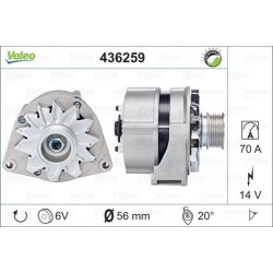 Alternator VALEO 436259