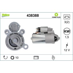 Démarreur VALEO 438388 pour FORD FOCUS OE 1061272 VALEO