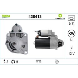 Démarreur VALEO 438413 pour ABARTH, ALFA ROMEO, CHRYSLER et plus encore... VALEO