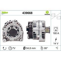 Alternateur VALEO 439668 pour BMW OE 12317803724 VALEO